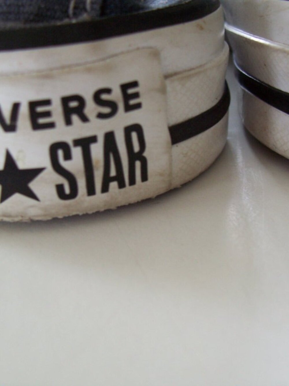 Converse All Star Blue Gray Canvas Low Tops Size 7.5 - Picture 5 of 6